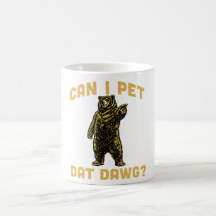 Kann ich den Bären streicheln, Wanderer Tierliebha Kaffeetasse