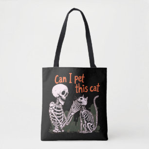 Kann ich diese Katze essen? Design für Funny Cat L Tasche