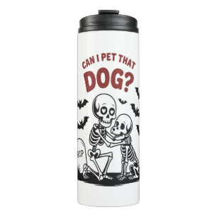 Kann ich diesen Hund Halloween essen? Thermosbecher