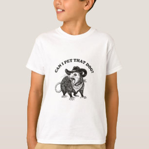 Kann ich diesen Hund streicheln Meme Lustiges Opos T-Shirt