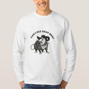 Kann ich diesen Hund streicheln Meme Lustiges Opos T-Shirt