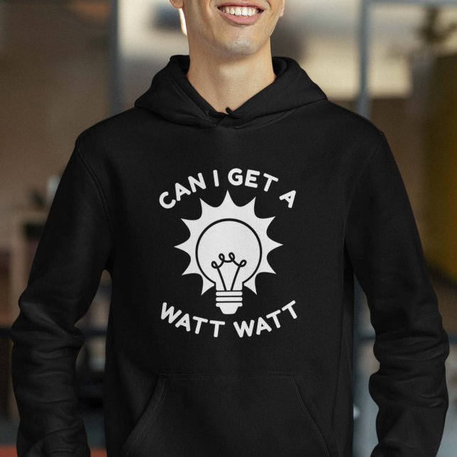 Kann ich ein Watt bekommen? Hoodie (Von Creator hochgeladen)