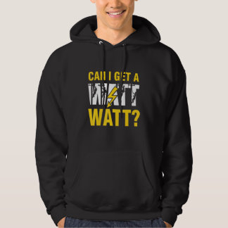 Kann ich einen Watt Watt Elektriker Leitungsmonteu Hoodie