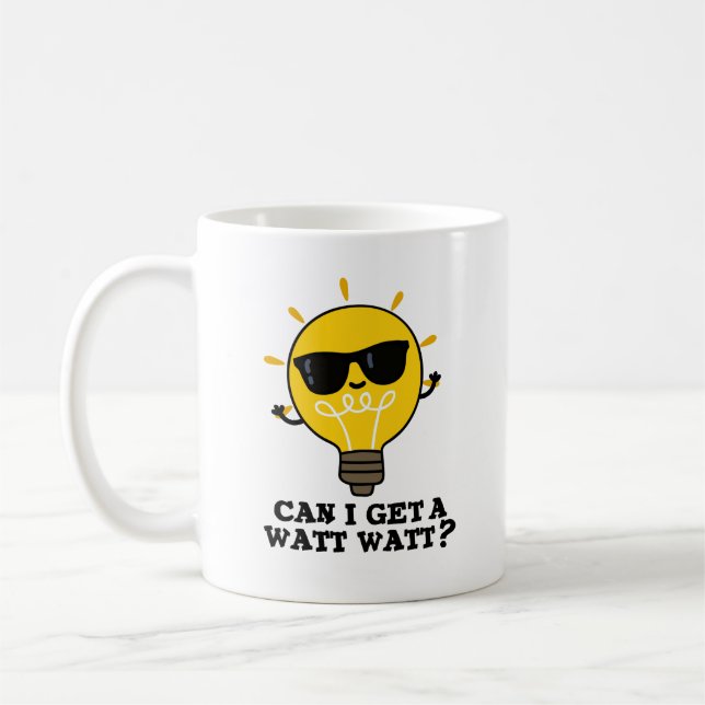 Kann ich einen Watt-Watt-Funny Science Bulb Pub be Kaffeetasse (Links)