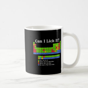 Kann ich es Periodensystem-Diagramm Wissenschaftsl Kaffeetasse