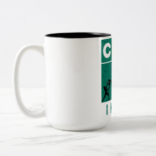 Kann ich es rückgängig machen? zweifarbige tasse