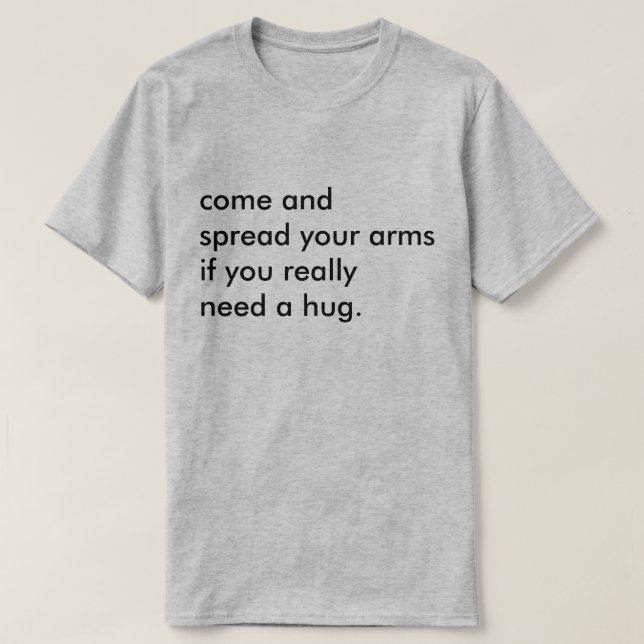 Kann ich es treten? Shirt (Design vorne)