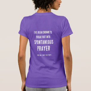 Kann ich für dich beten Spontanes Gebet Christlich T-Shirt