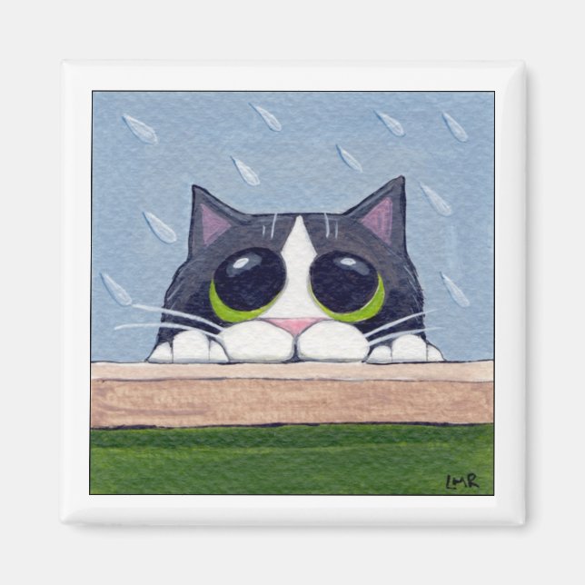 Kann ich hereinkommen? - Cat Magnet (Vorne)