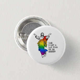 Kann ich hier einen Schwulen holen? Button