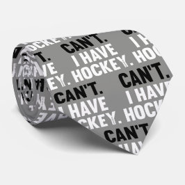 Kann ich Hockey Funny Entschuldigung nicht auf Gra Krawatte