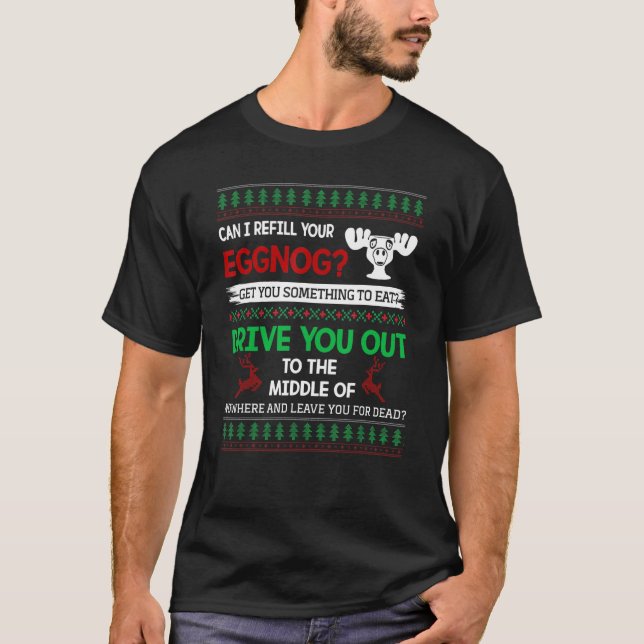Kann ich Ihr Weihnachtsangebot für Ihren Weihnacht T-Shirt (Vorderseite)