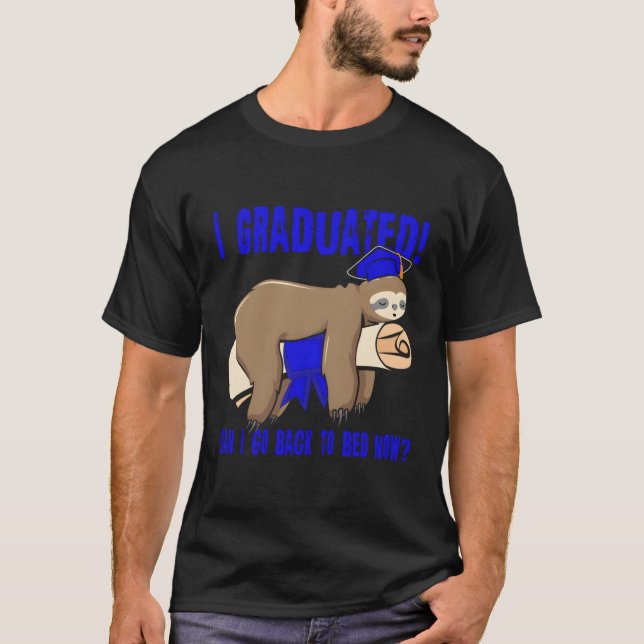Kann ich jetzt blau zu Bett gehen? T-Shirt (Vorderseite)