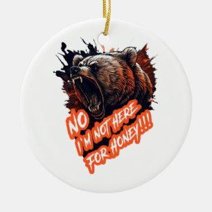 Kann ich mit dem Manager sprechen? Keramik Ornament