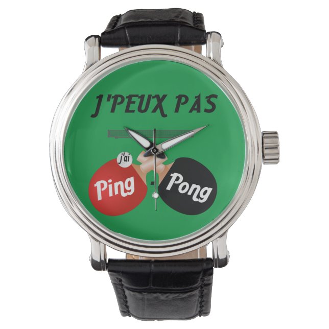 Kann ich nicht... armbanduhr (Vorderseite)