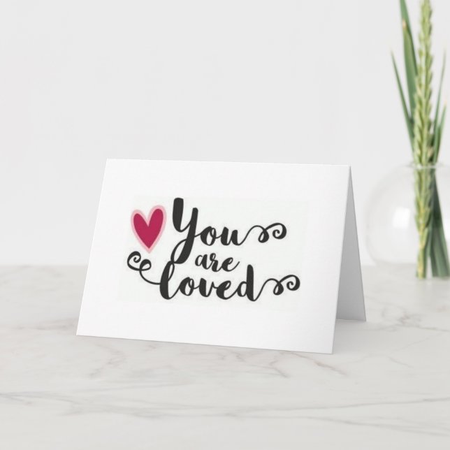 KANN ICH **SHOW** DU WIE VIEL ICH "LIEBE" DU? KARTE (Vorderseite)
