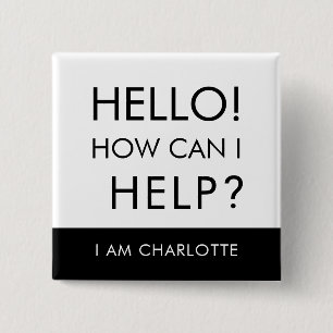 Kann ich Wohltätigkeit Event Volunteer individuell Button