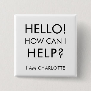 Kann ich Wohltätigkeit Event Volunteer individuell Button