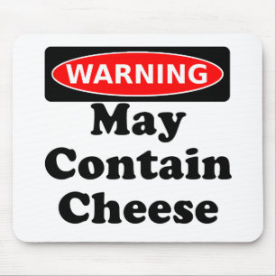 Kann Käse enthalten Mousepad