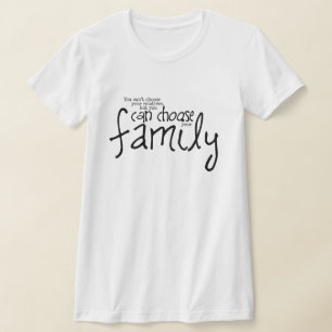 Kann keine Verwandten wählen, kann aber Ihre Fami T-Shirt
