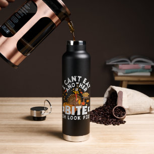 Kann keinen weiteren Bissen essen Oh schau Pie Lus Trinkflasche