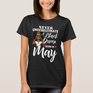 Kann Königin schwärzen T-Shirt