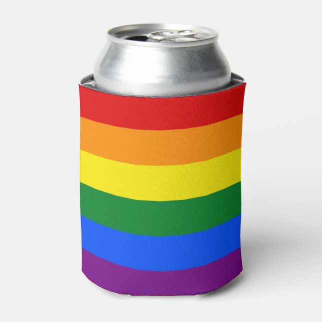 Kann kühler werden mit Rainbow-Pride-Flagge für LG Dosenkühler (Kanne Vorderseite)