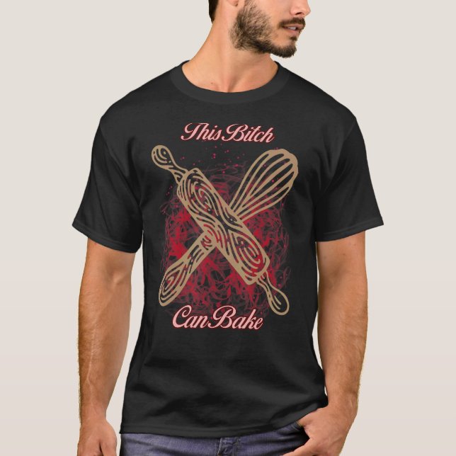 Kann Lieben backen T-Shirt (Vorderseite)