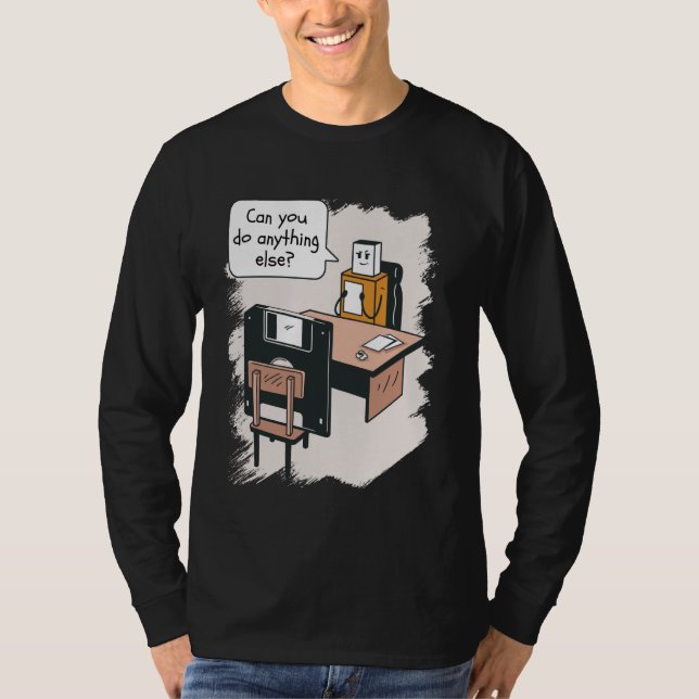 Kann man alles andere tun USB Boss Humour Office T-Shirt (Vorderseite)