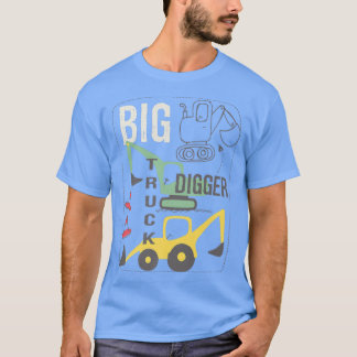 Kann man es bauen LKW Boy Man Vater Birt? T-Shirt