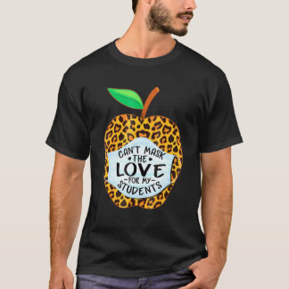 Kann meine Liebe zum Unterrichten nicht verbergen T-Shirt