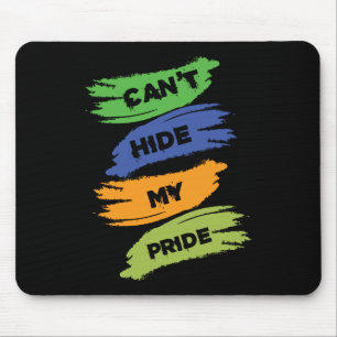 Kann meinen Stolz nicht verbergen   LGBTQ   GAY PR Mousepad