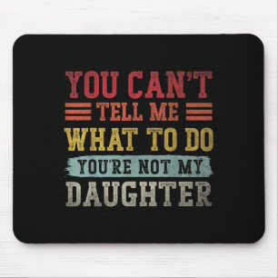 Kann meiner Tochter nicht sagen, was sie für Männe Mousepad