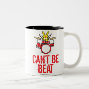 Kann mich nicht schlagen zweifarbige tasse