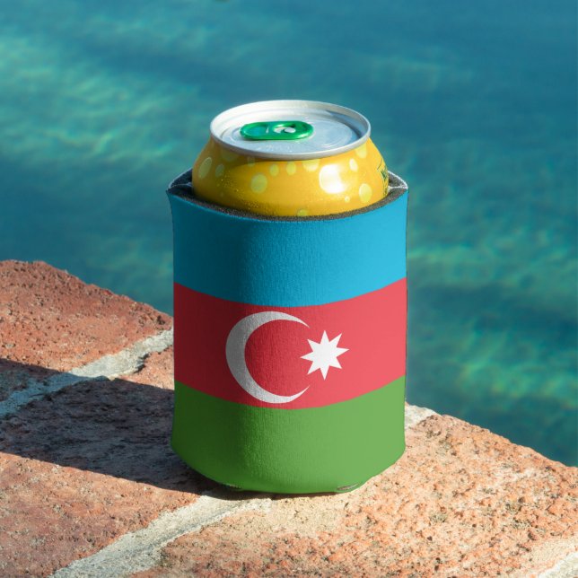 Kann mit der Flagge Aserbaidschans kühlen Dosenkühler (In Situ Pool)