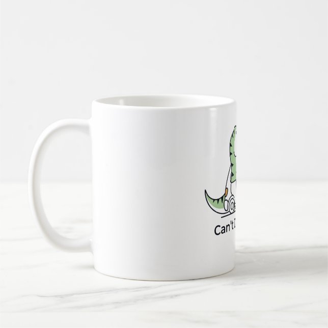 Kann nicht Auto-Saurus fahren Kaffeetasse (Links)