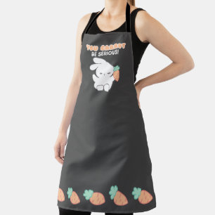 Kann nicht ernst sein Carrot Edition - Bunny Pun Schürze