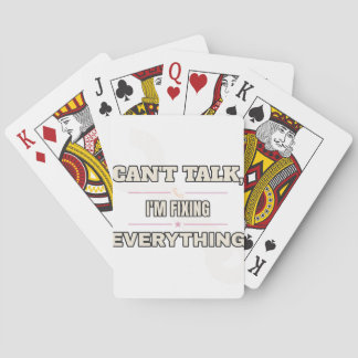 Kann nicht sprechen, ich repariere gerade alles — spielkarten