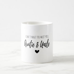 Kann nicht warten, um Sie zu treffen Tante und Onk Kaffeetasse