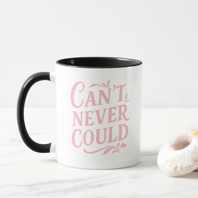 Kann nie Motivierend werden Tasse (Mit Donut)