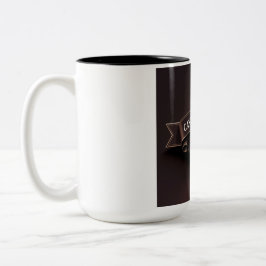Kann ohne Kaffee-Tasse nicht funktionieren Zweifarbige Tasse
