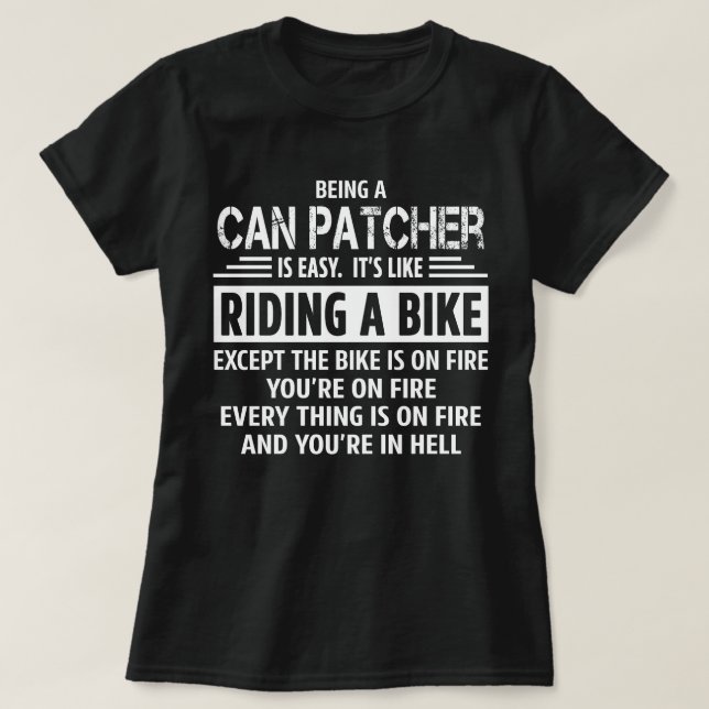 Kann Patcher T-Shirt (Design vorne)