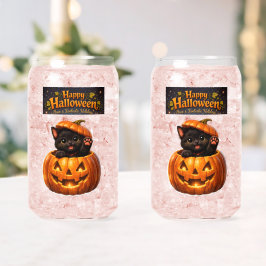 Kann Peking-Kätzchen launisch frohes Halloween hab Dosenglas
