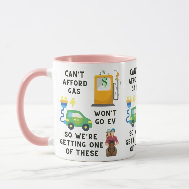 Kann sich kein Gas leisten, oder EV so ein Geschen Tasse (Links)