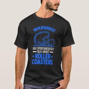 Kann spontan über Roller-Untersetzer sprechen T-Shirt