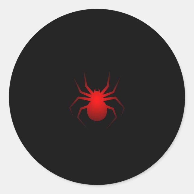 Kann Spyder Riders sein Runder Aufkleber (Vorderseite)