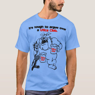 Kann über ein Utica Club Bier Retro Defunct Br str T-Shirt