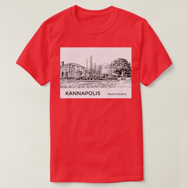 Kannapolis North olina T-Shirt (Design vorne)