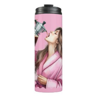 Kanne Kaffee Thermosbecher