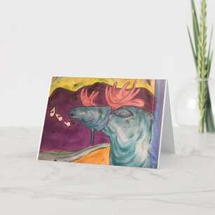 Kannst du die Musik hören? Dankeskarte